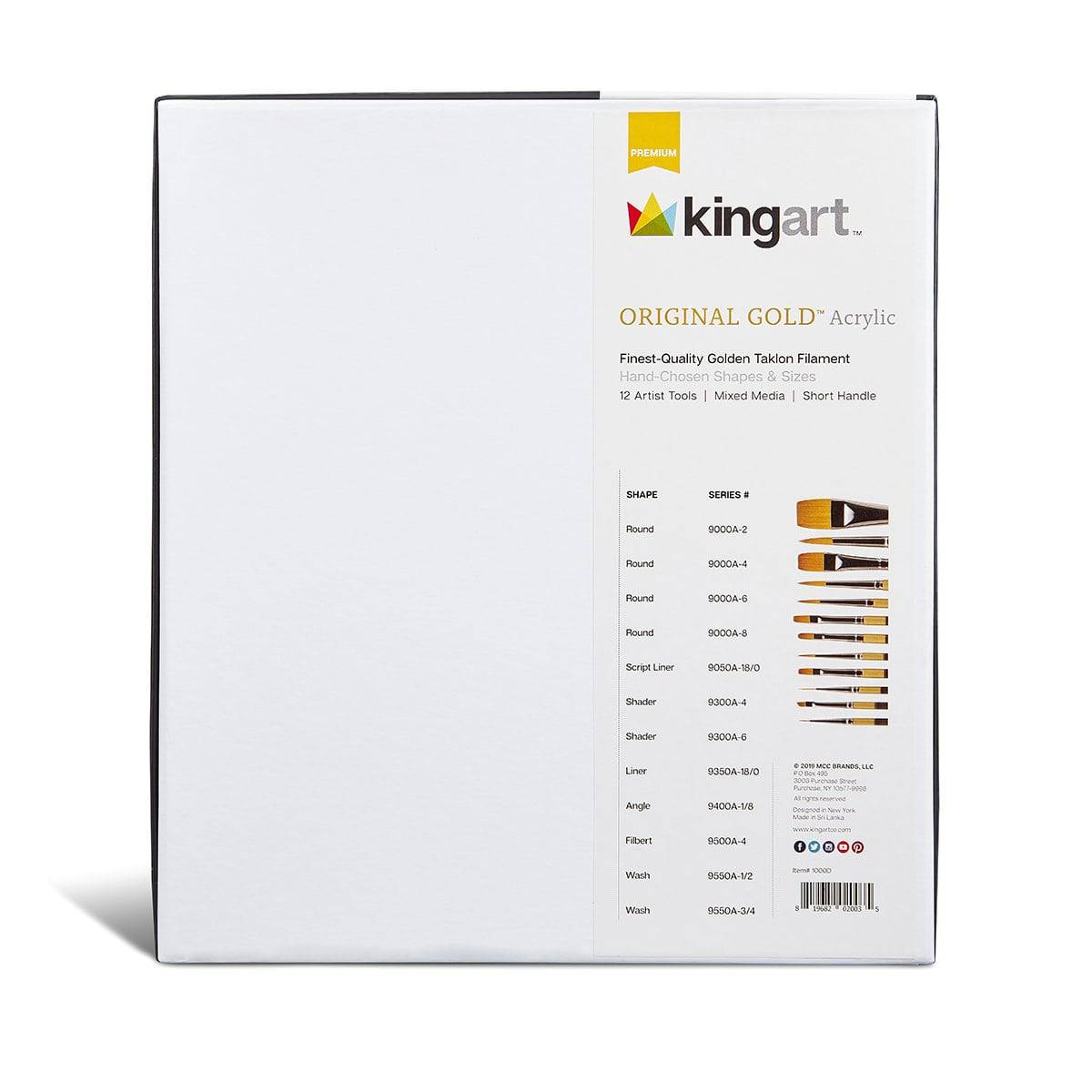 Original Gold® Brushes 12 pc