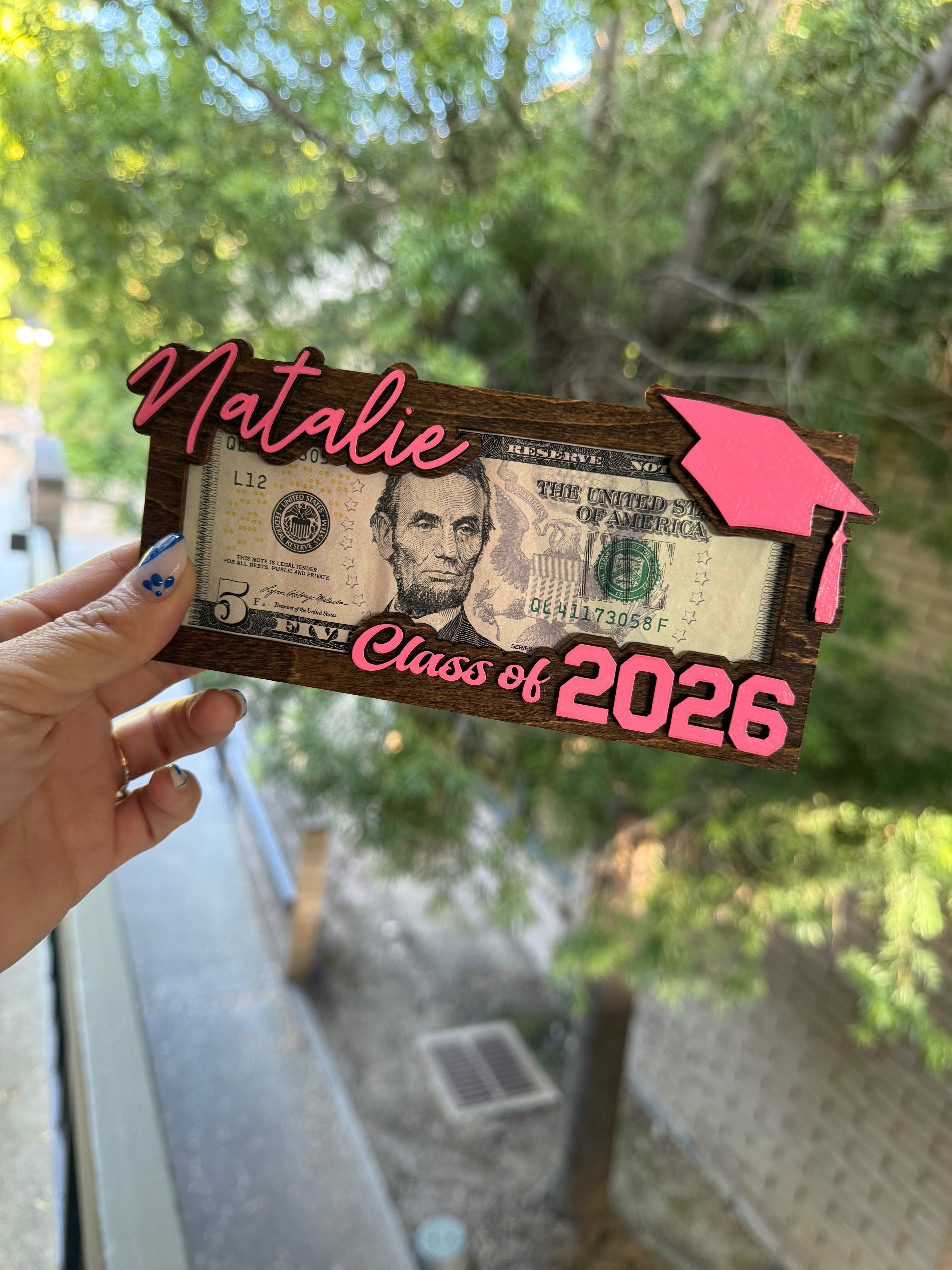 Graduation Money Holder