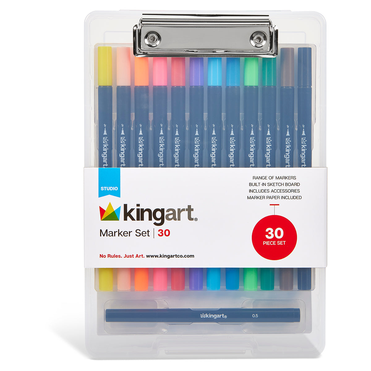 Marker Art Set with Case - 30 pc