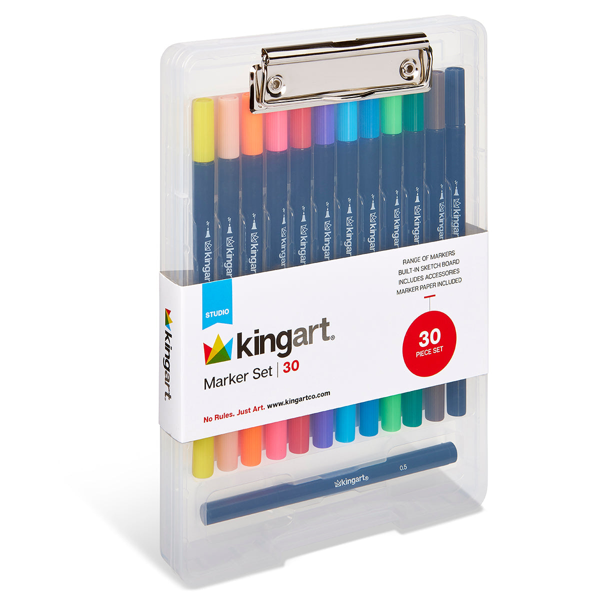 Marker Art Set with Case - 30 pc