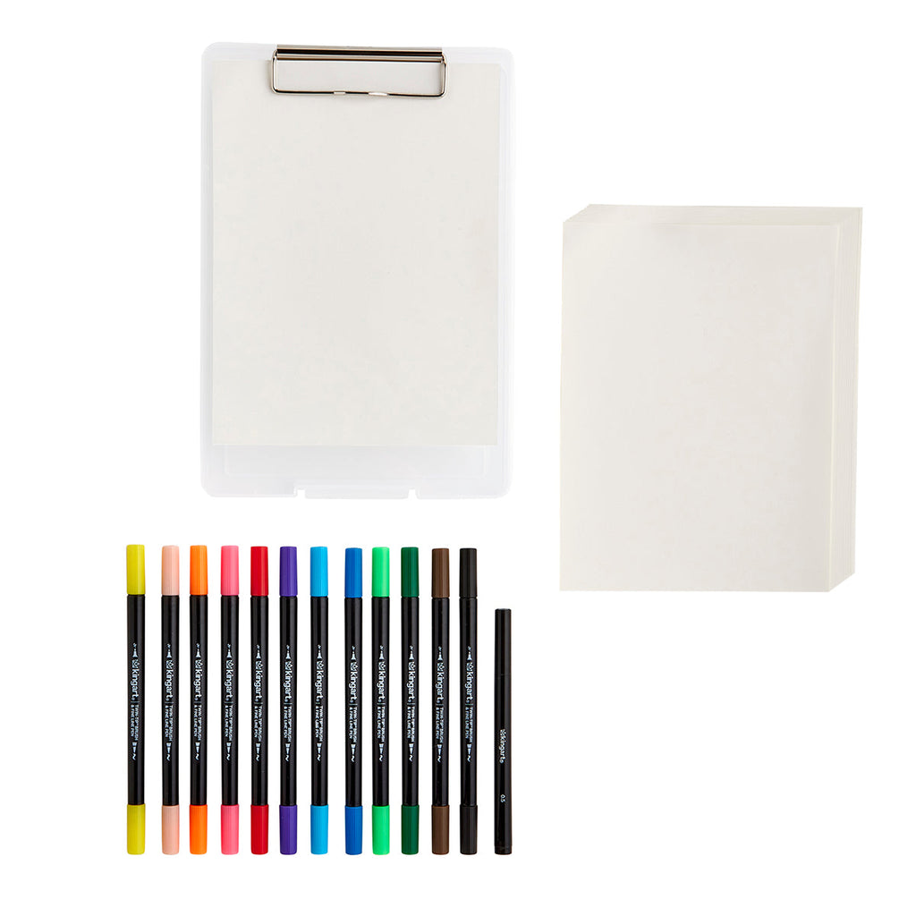 Marker Art Set with Case - 30 pc