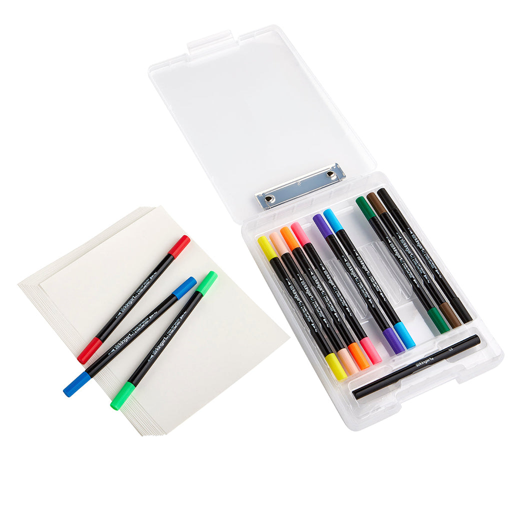 Marker Art Set with Case - 30 pc