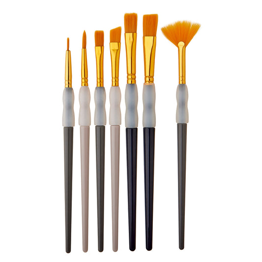 Studio Golden Nylon Brush Set – 7 Pieces