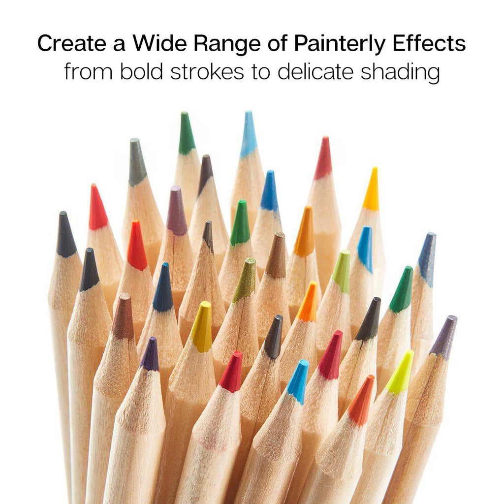Studio Colored Pencils Set - Soft Core - 72 Colors