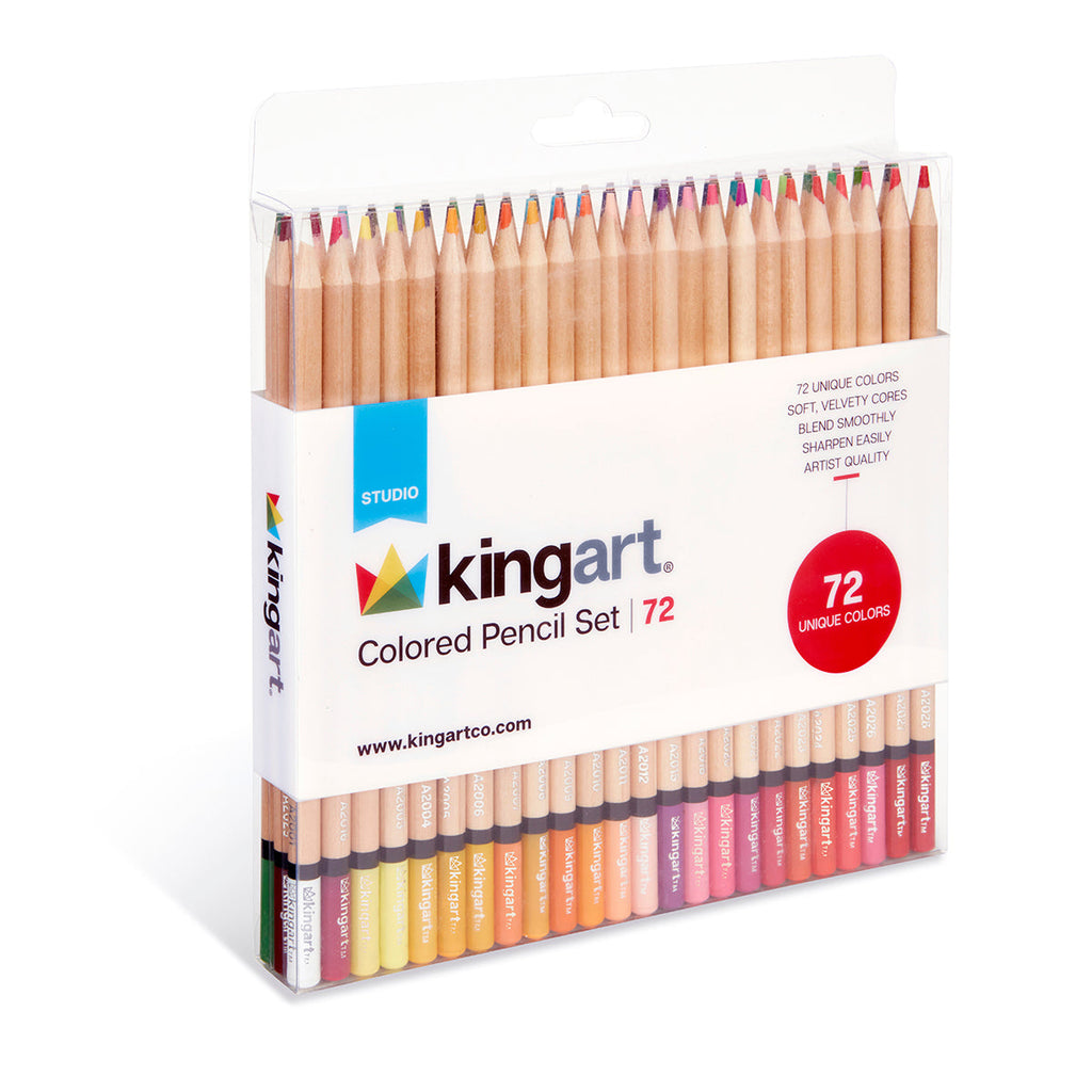 Studio Colored Pencils Set - Soft Core - 72 Colors