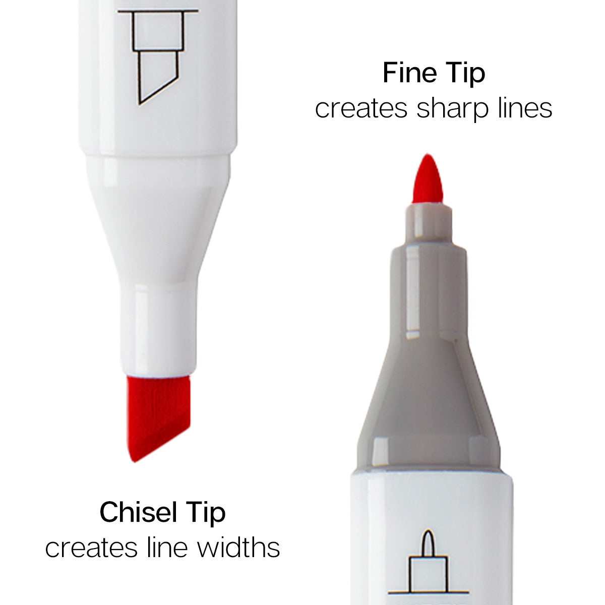 Double-Ended Alcohol Markers - 12 Floral Colors