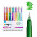 Gel Pens Variety Pack - Glitter, Metallic & Pastel Colors - 24 pc