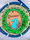 Personalized Easter Basket Name Tags-Bunny