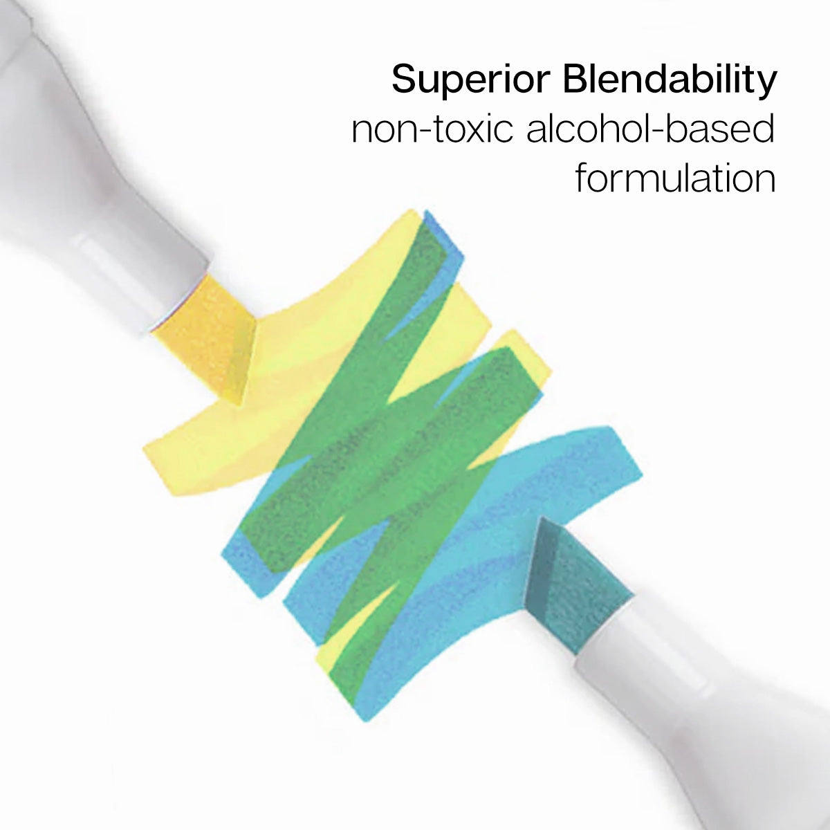 Double-Ended Alcohol Markers - 24 Pastel Colors