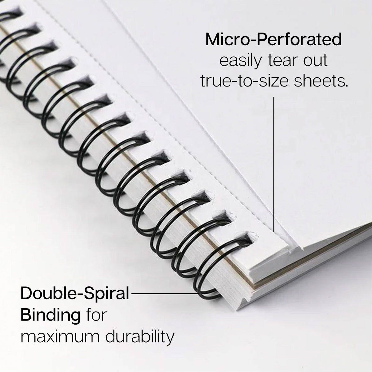 Marker Paper - Side Spiral - 9” x 12“ - 50 Sheets