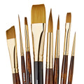 Finesse™ Synthetic Kolinsky Sable Brush Set - 8 pc