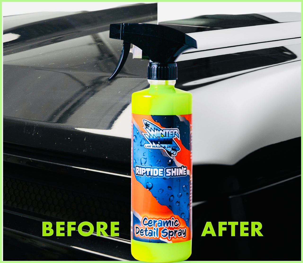 Riptide Ceramic Detail Spray, Shine and Protection for Vehicle Paint (16 Fl oz)