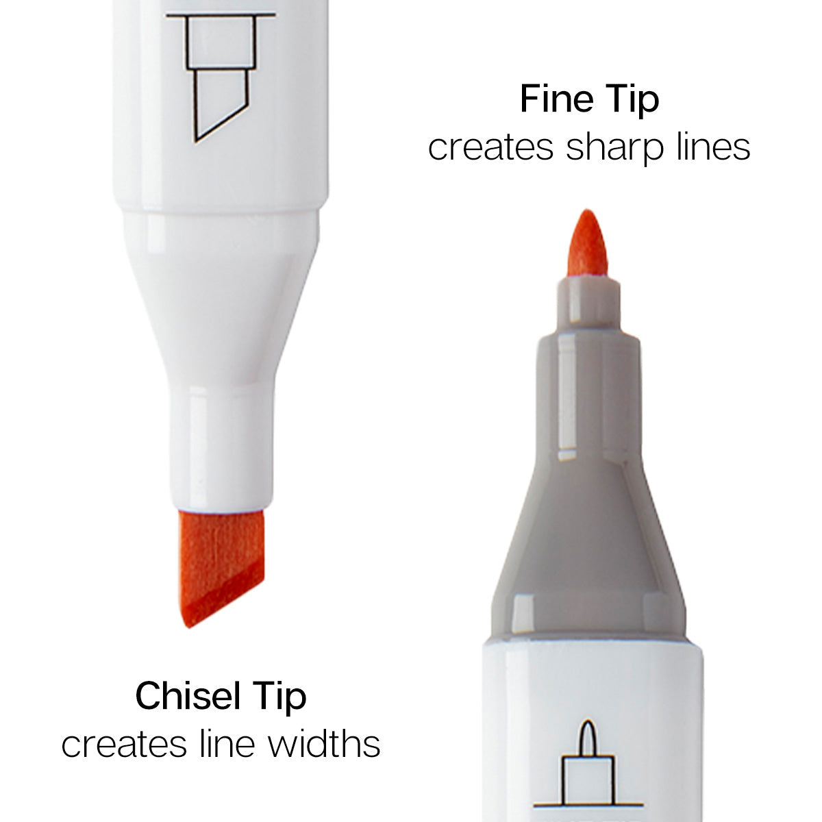 Double-Ended Alcohol Markers - 60 Colors