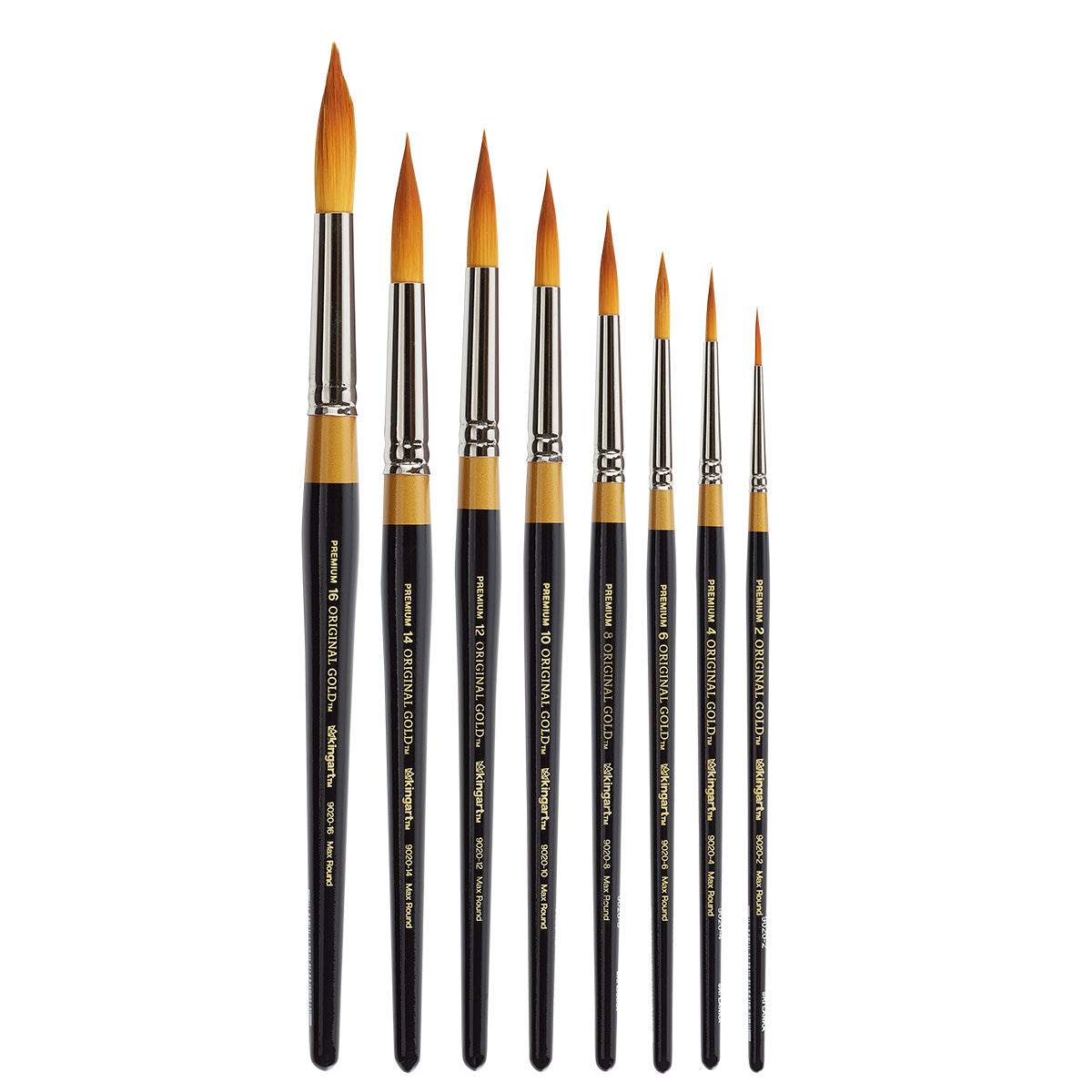 Original Gold® 9020 Ultra Round™ Brushes 8 pc