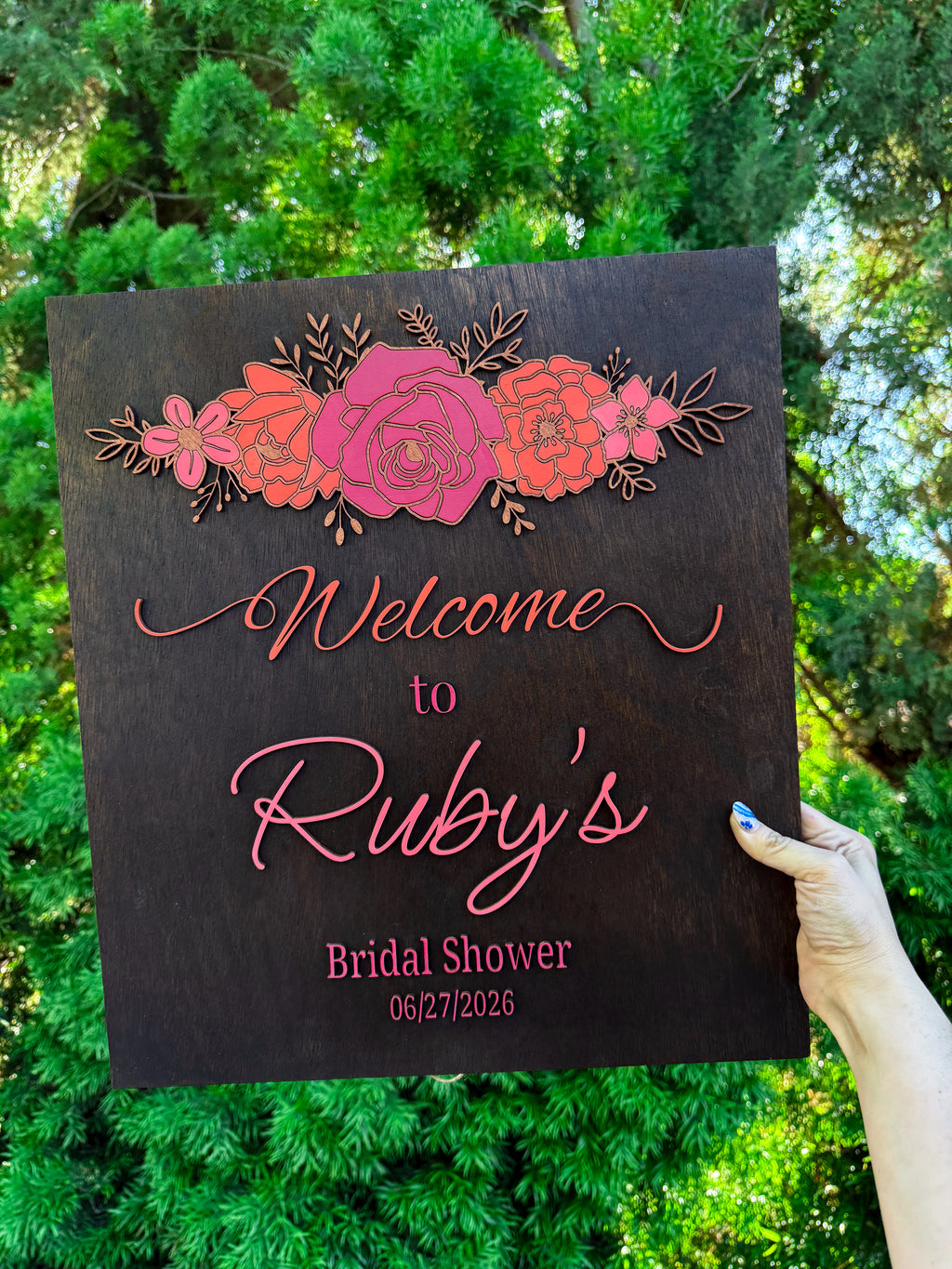 Welcome Party Sign