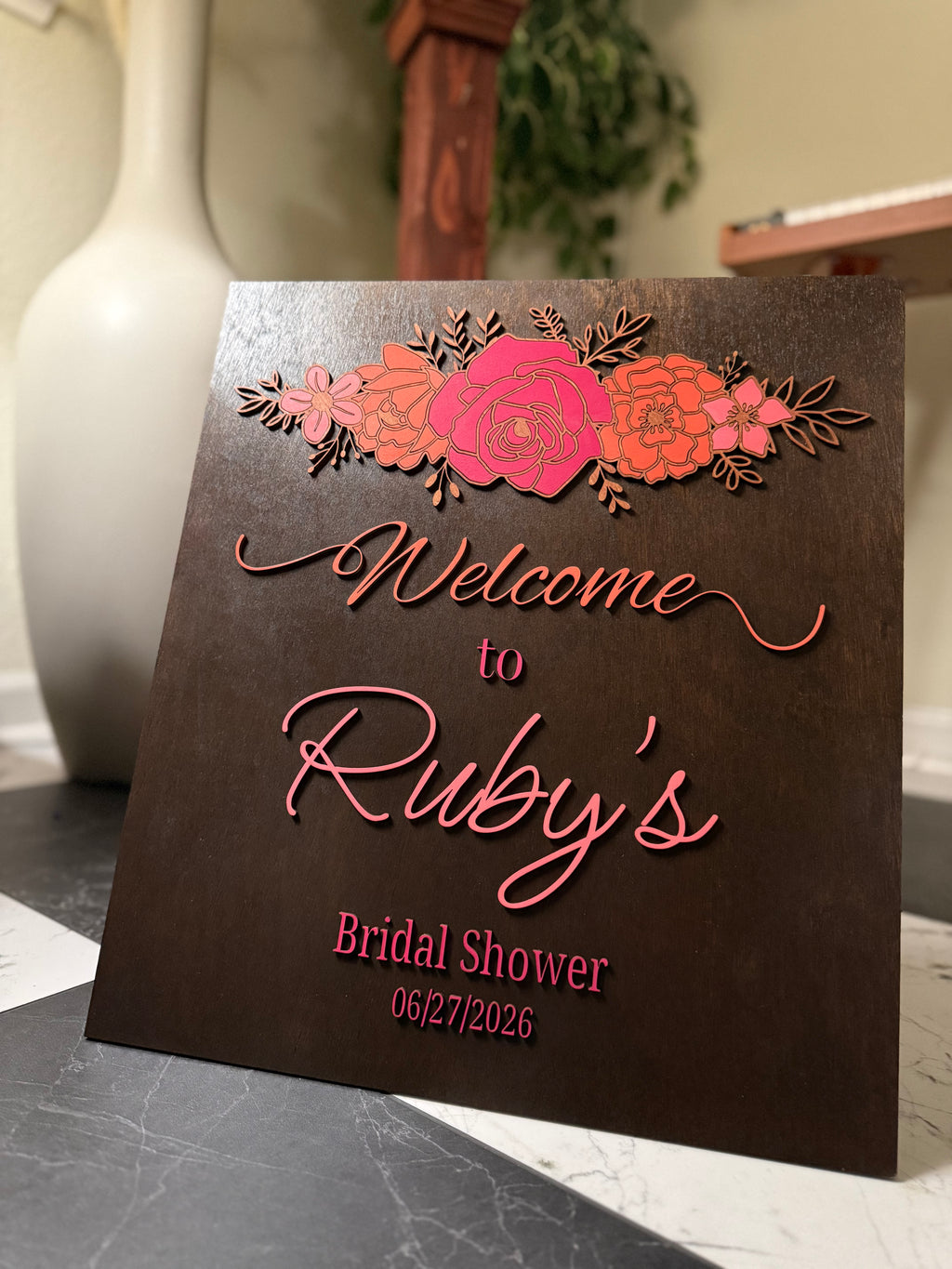 Welcome Party Sign