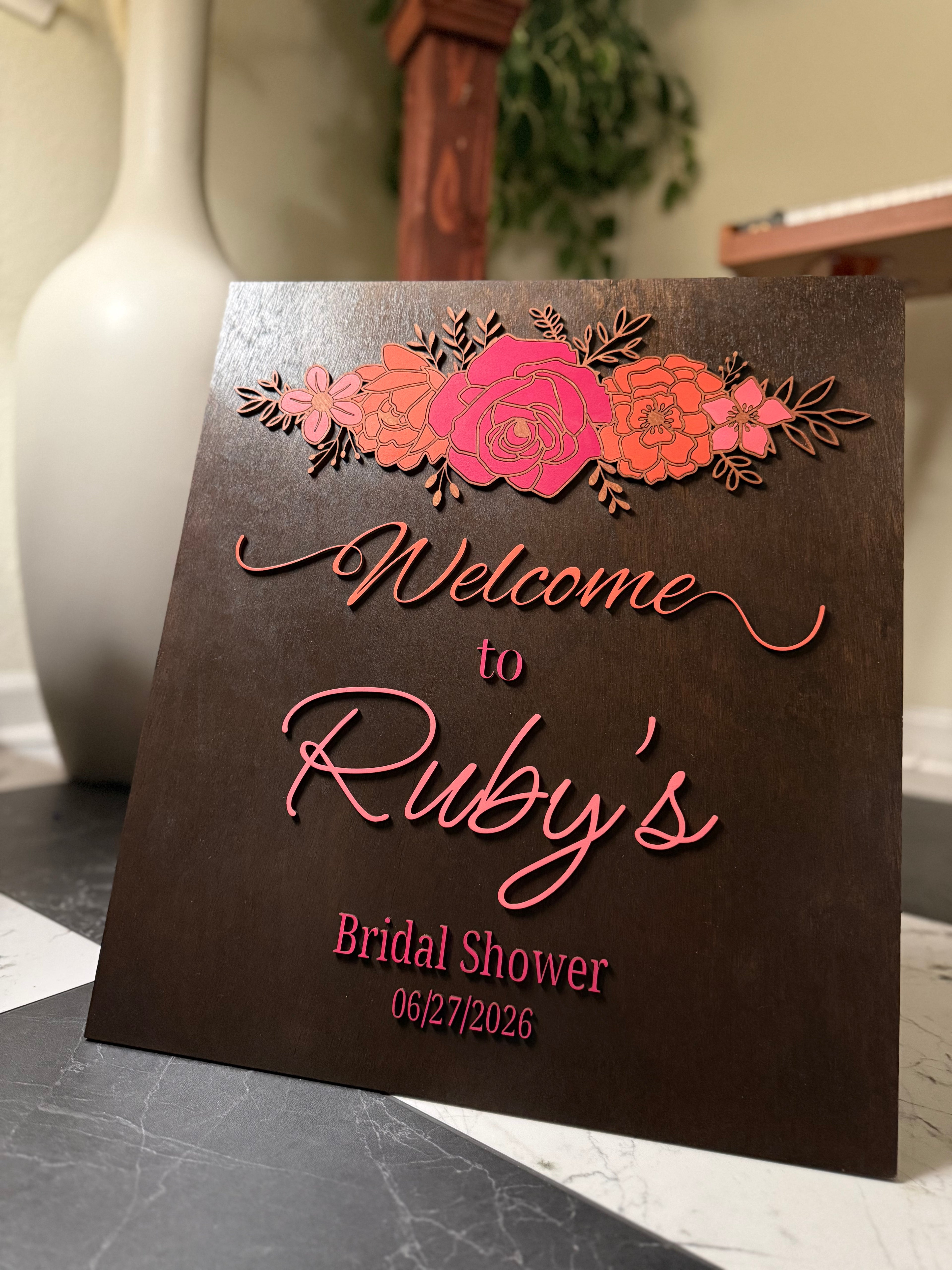 Welcome Party Sign