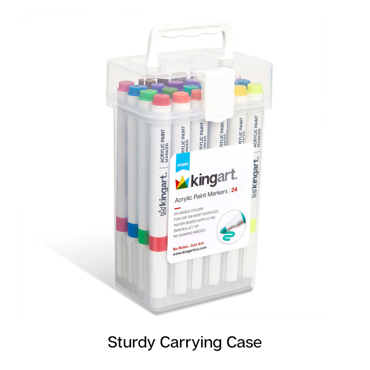 Acrylic Paint Markers - 24 Colors