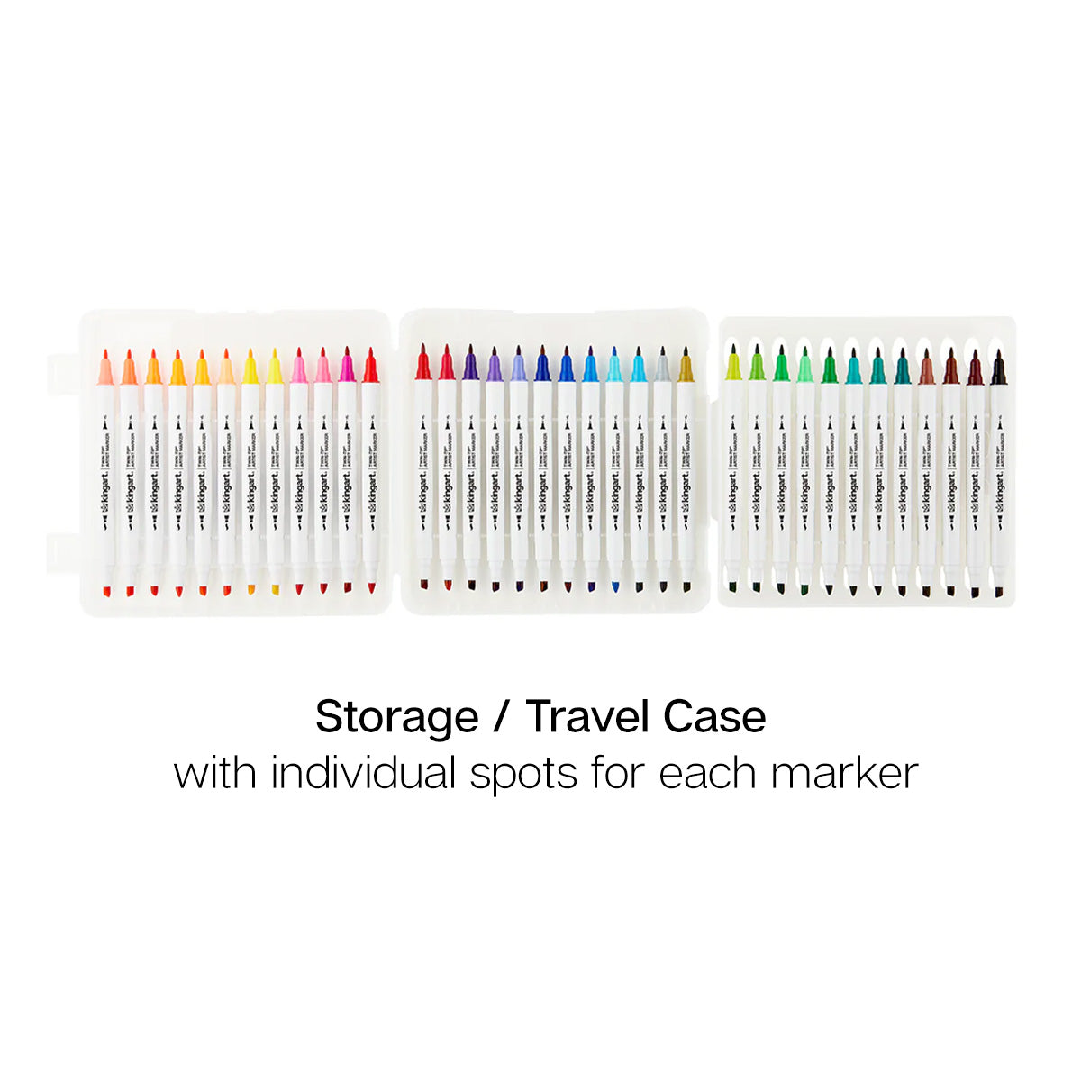 Twin-Tip™ Chisel & Fine Alcohol Markers - 36 Colors