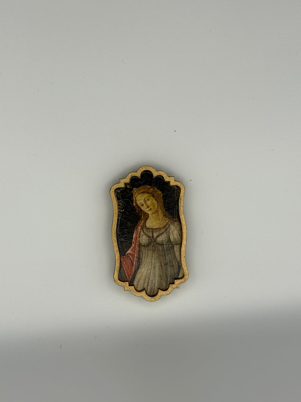 Handmade Wood Art Magnet Set of 3 – Sandro Botticelli, Primavera (c. 1480)