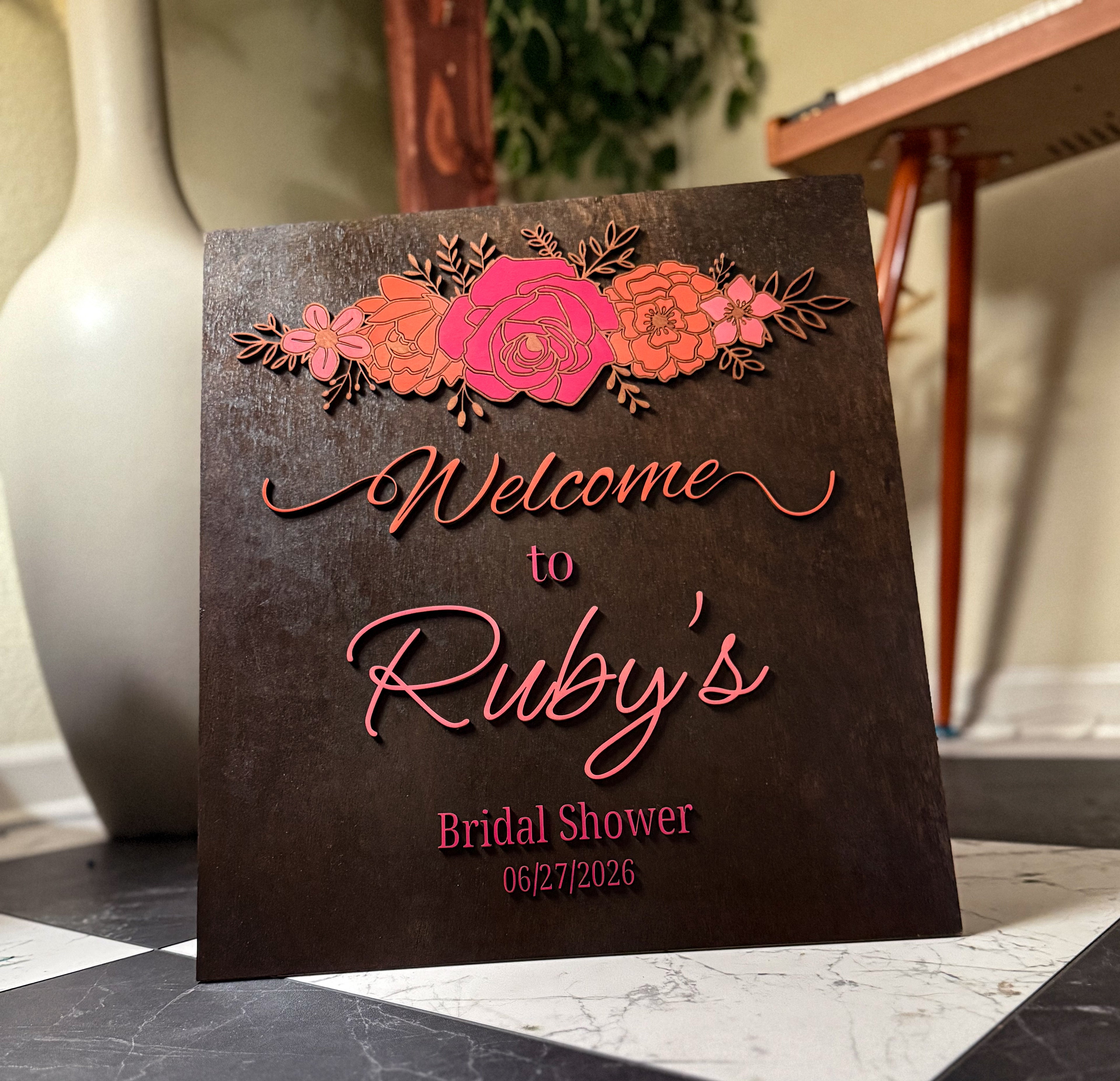 Welcome Party Sign