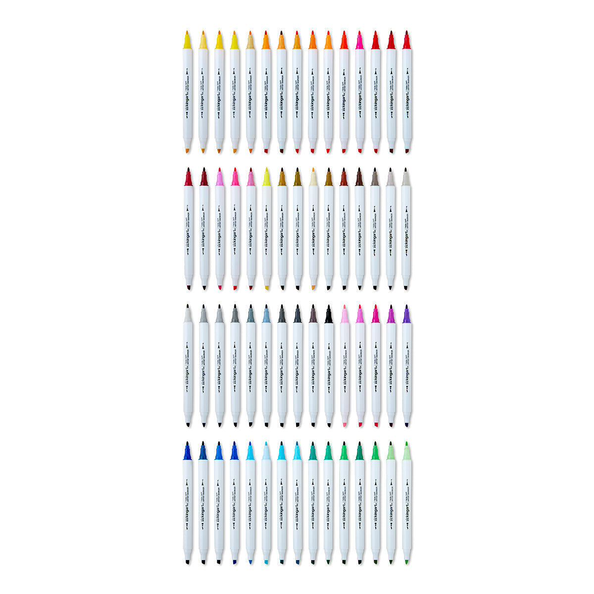 Twin-Tip™ Chisel & Fine Alcohol Markers - 60 Colors