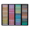 Square Chalk Pastels - 64 Colors