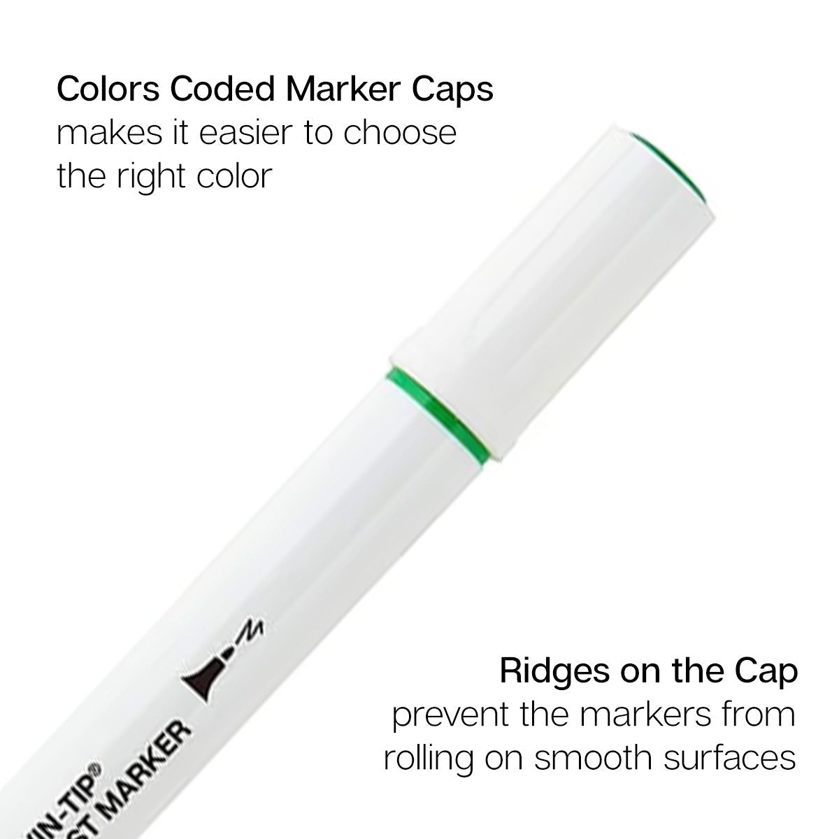 Twin-Tip™ Chisel & Fine Alcohol Markers - 60 Colors