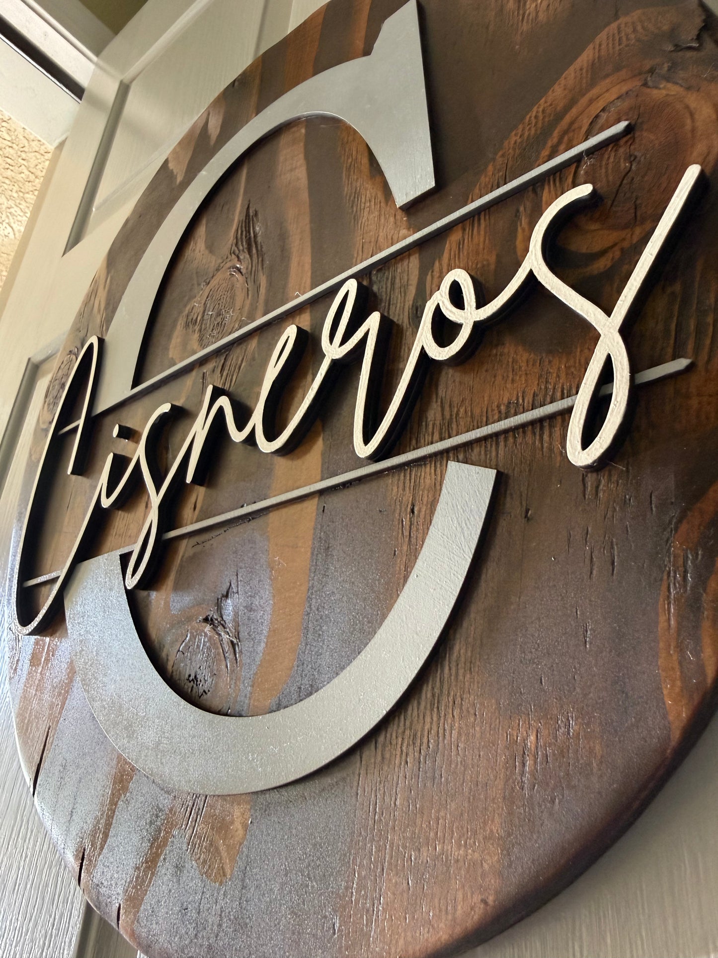 Personalized Monogram Door Hanger