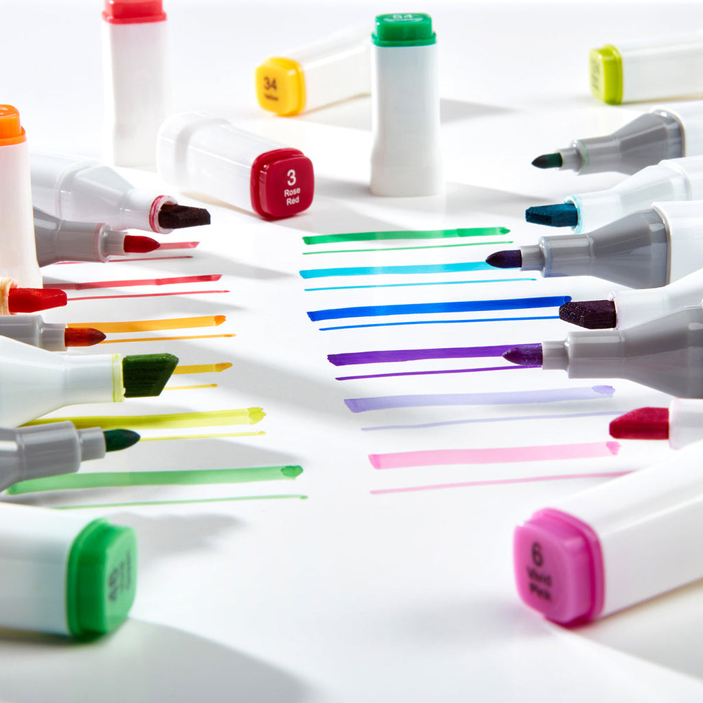 PRO Double-Ended Alcohol Markers - 60 Colors