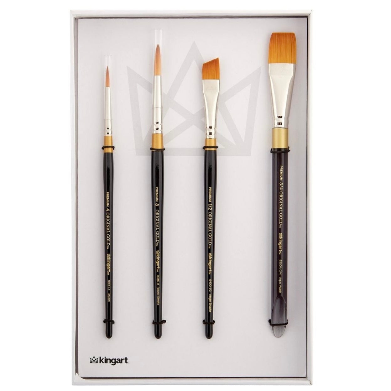 Original Gold® Brushes 4 pc