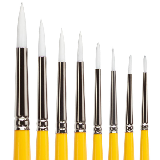 White Nylon 7950 Round Set, 8 pc