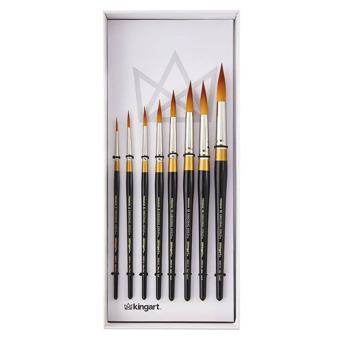 Original Gold® 9020 Ultra Round™ Brushes 8 pc