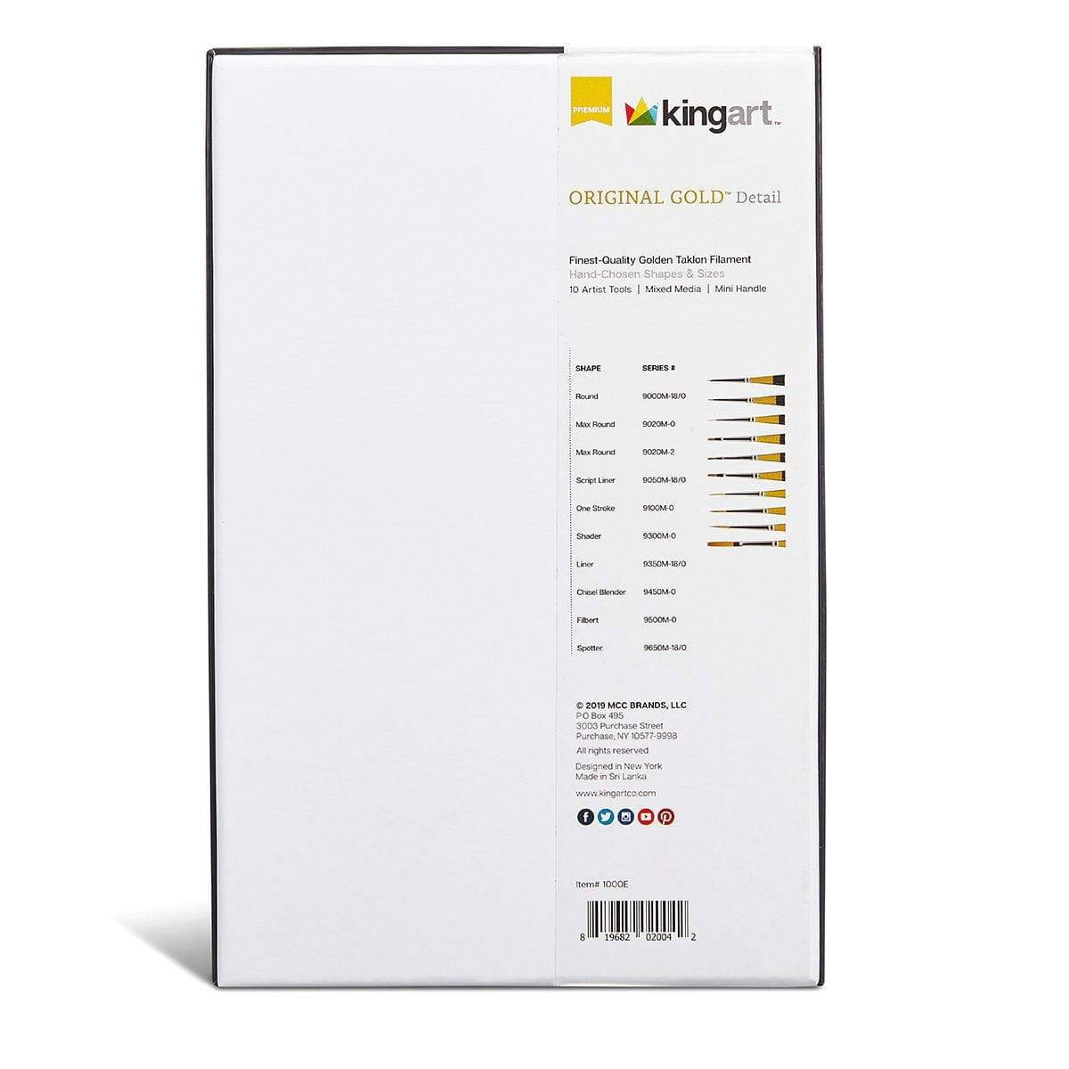 Original Gold® Mini Brushes 10 pc