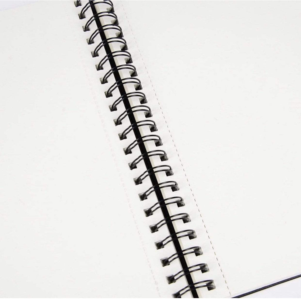 Hardcover Sketchbook - Side Spiral - 9” x 12” - 100 Sheets