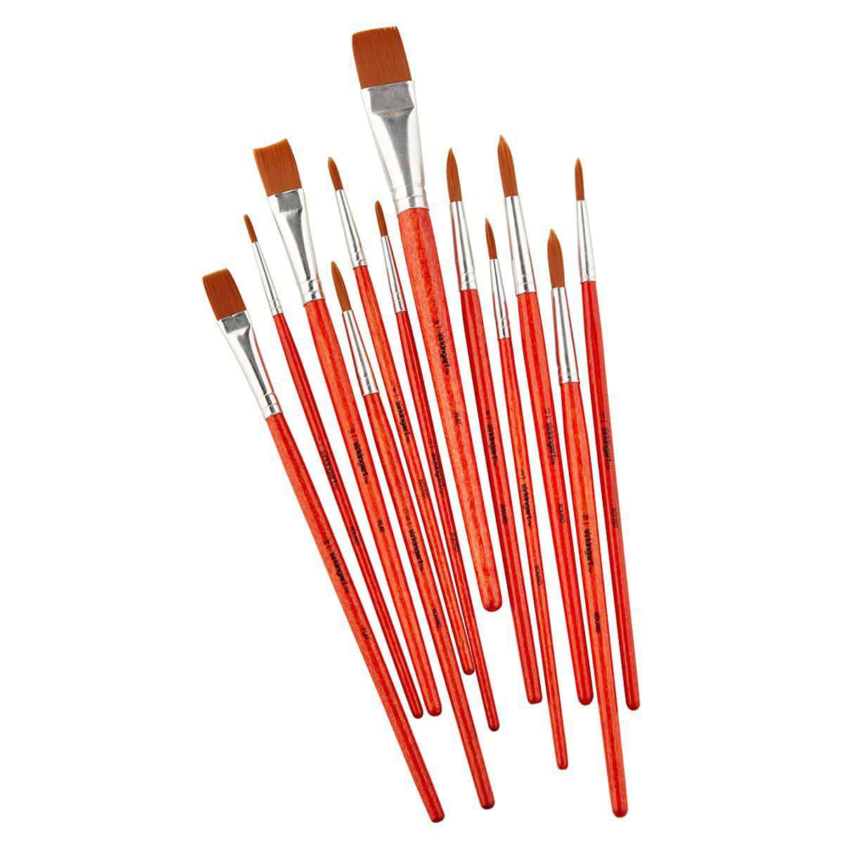 Studio Golden Nylon Brush Set - 12 Pieces
