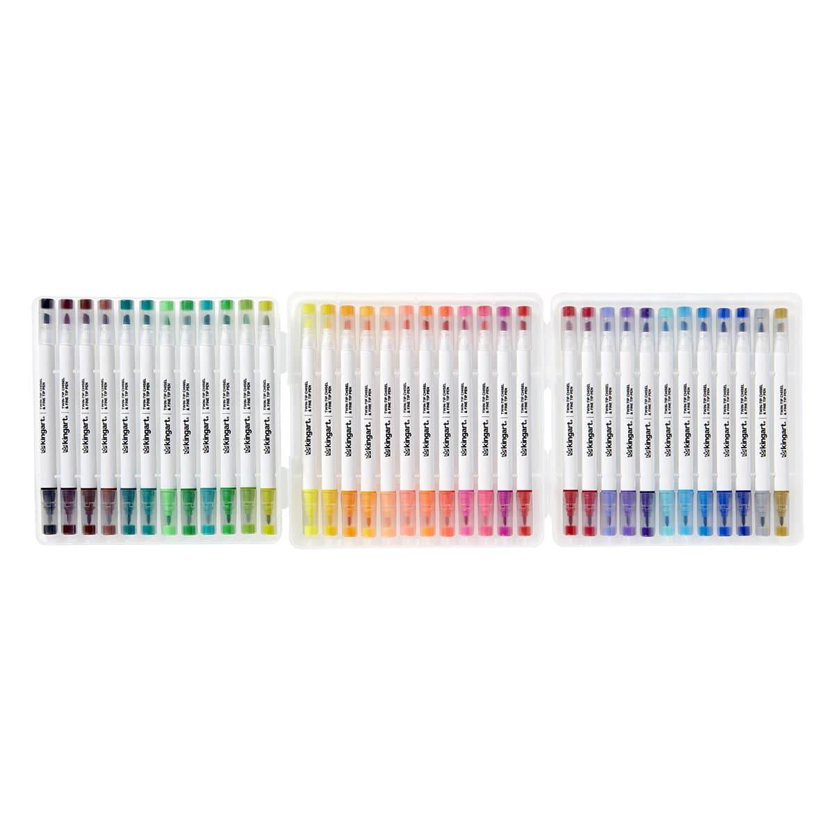 Twin-Tip™ Chisel & Fine Markers - Water-Based Ink - 36 Colors