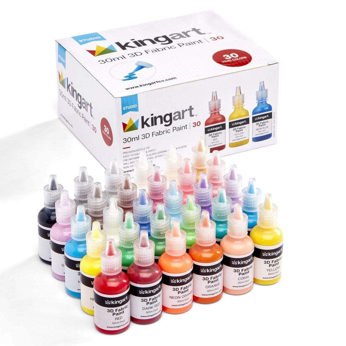 Fabric Paint - 30 Colors