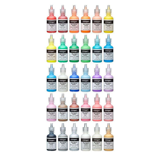 Fabric Paint - 30 Colors