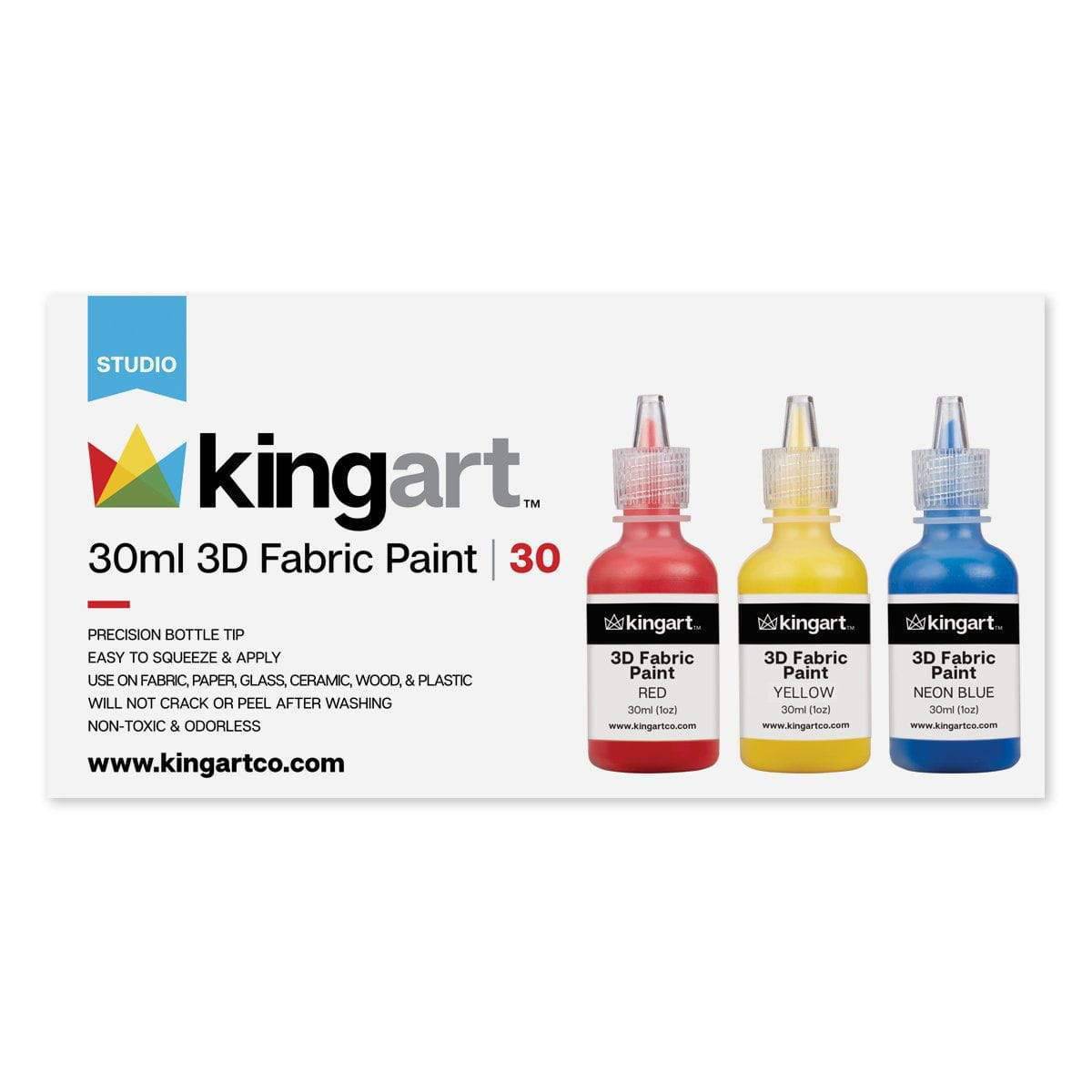 Fabric Paint - 30 Colors